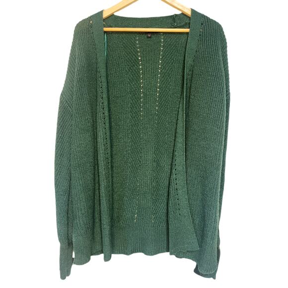 KATHY IRELAND Emerald Green Cardigan Sweater (St Patrick's Day), Size M - Picture 1 of 4